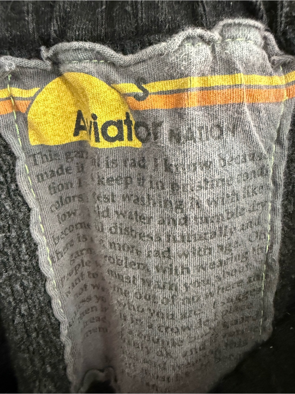 Aviator Nation Black Shorts - Picture 4 of 4